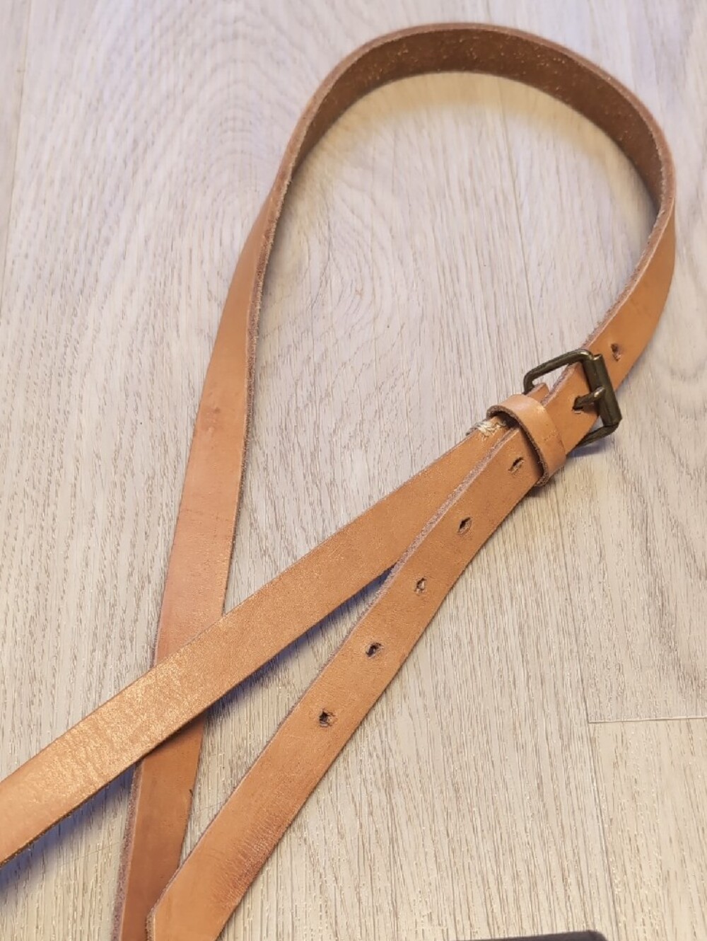 Louis Vuitton Brown Monogram Canvas Crossbody Bag with Tan Leather Trim - Picture 8 of 12